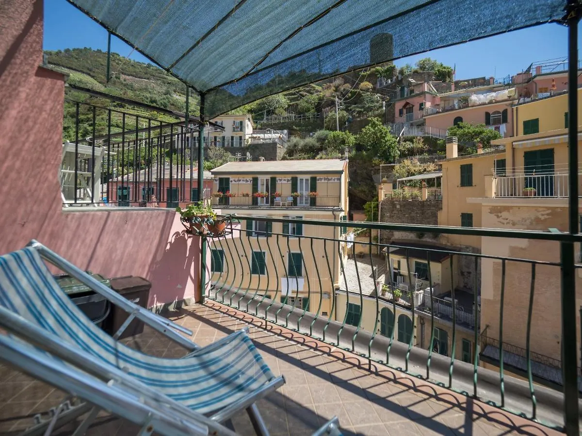 Ca D'Axeu Traditional Apartment Vernazza Itálie