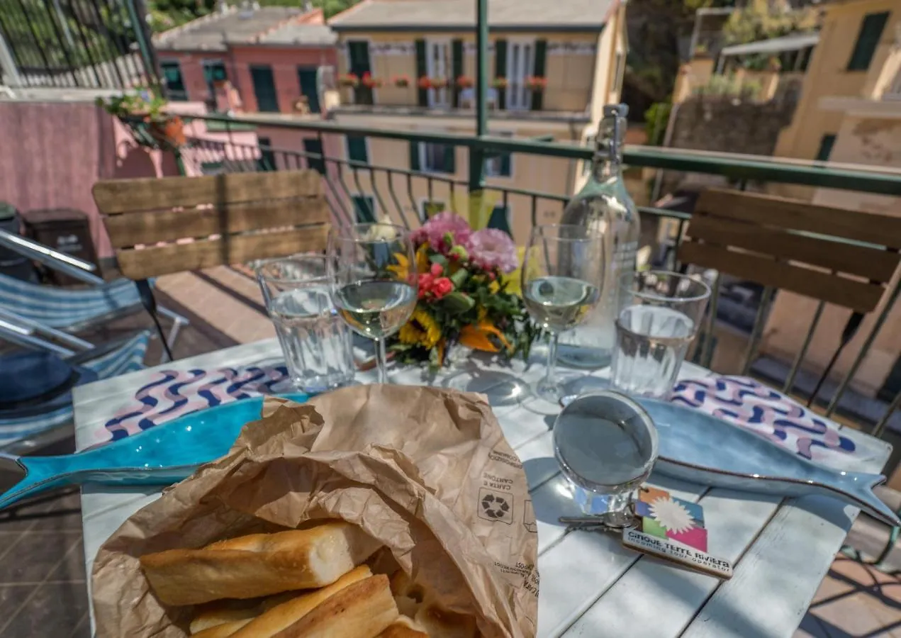 Ca D'Axeu Traditional Apartment Vernazza Itálie